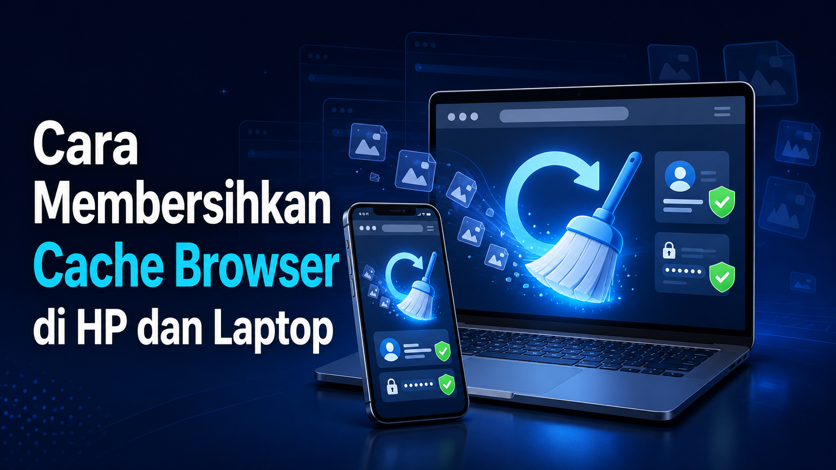 Cara membersihkan cache browser di HP dan laptop dengan aman