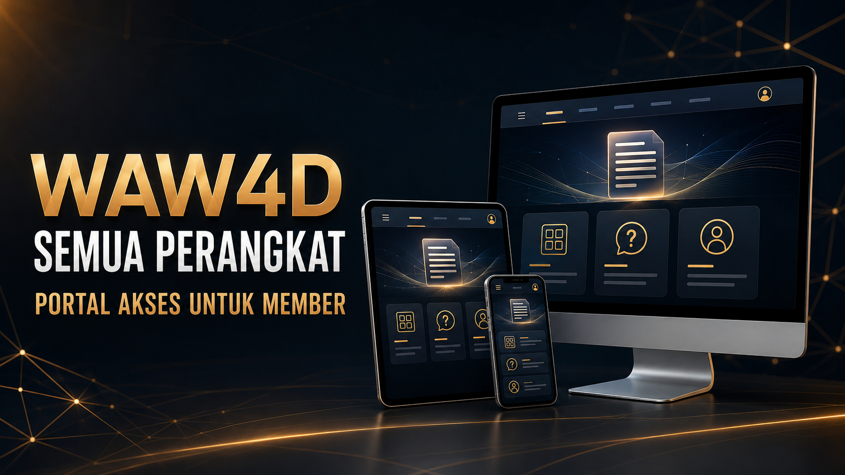 WAW4D semua perangkat melalui ponsel tablet dan komputer desktop