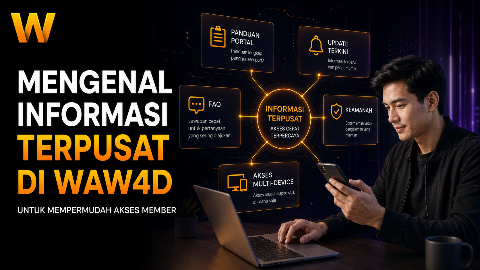 Mengenal informasi terpusat WAW4D untuk mempermudah akses member