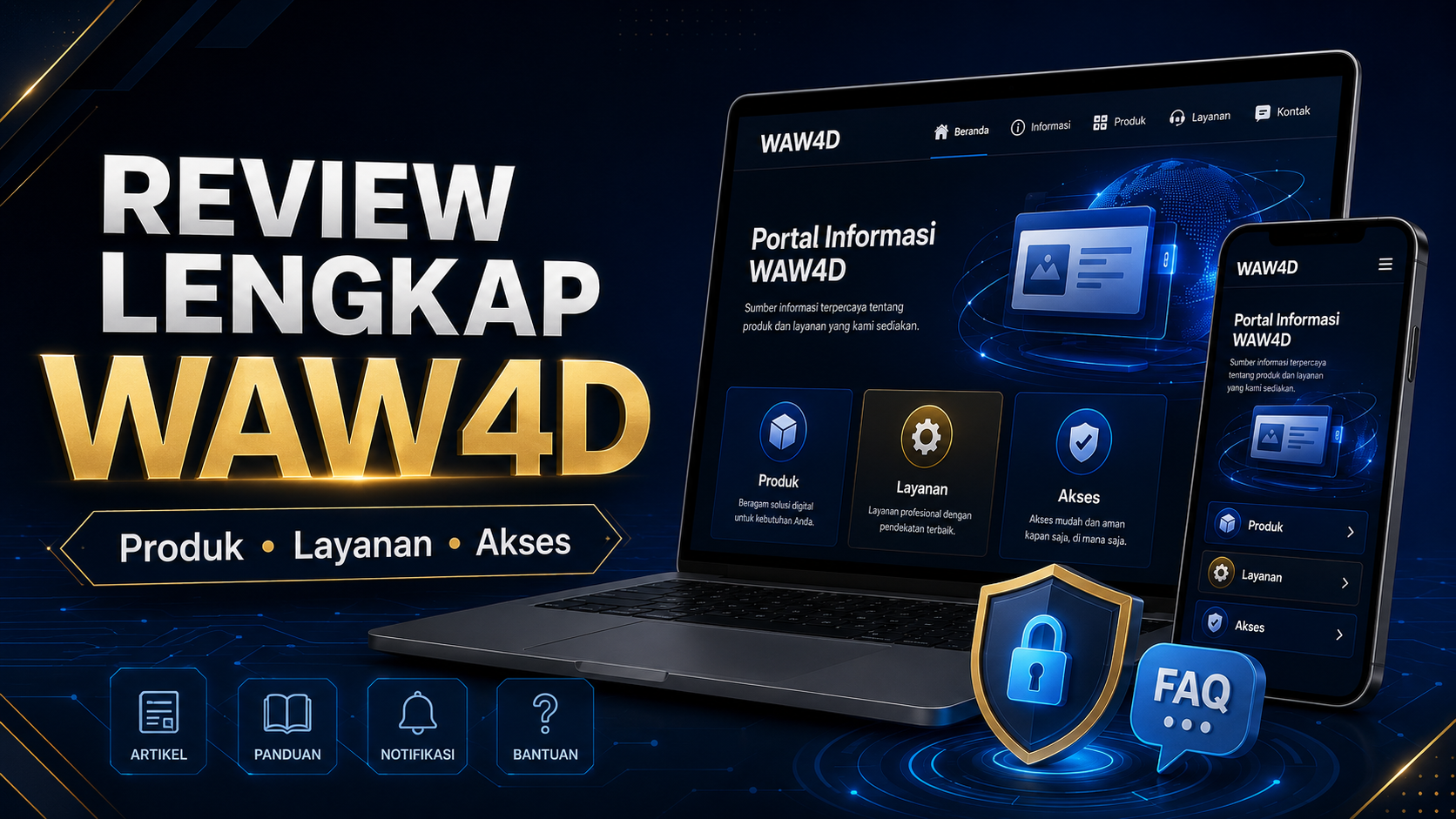 Review lengkap produk dan layanan WAW4D melalui laptop dan ponsel